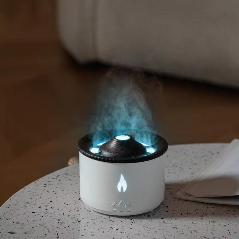 Oil Diffuser Flame Humidifier – Soothing Mist & Relaxing Atmosphere 