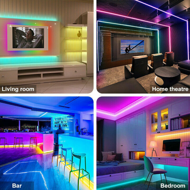 LED Light Strips – Bluetooth & Remote Control